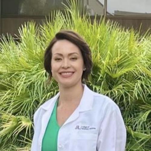 Dr. Cielo Hidrobo, veterinary intern at Columbia Pike Animal Hospital