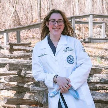 Dr. Haley Bower, veterinary intern at Columbia Pike Animal Hospital