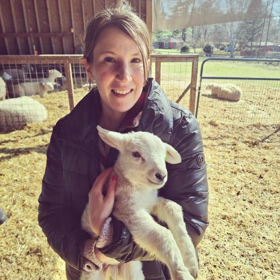 Dr. Sarah Kinicki, veterinary intern at Columbia Pike Animal Hospital